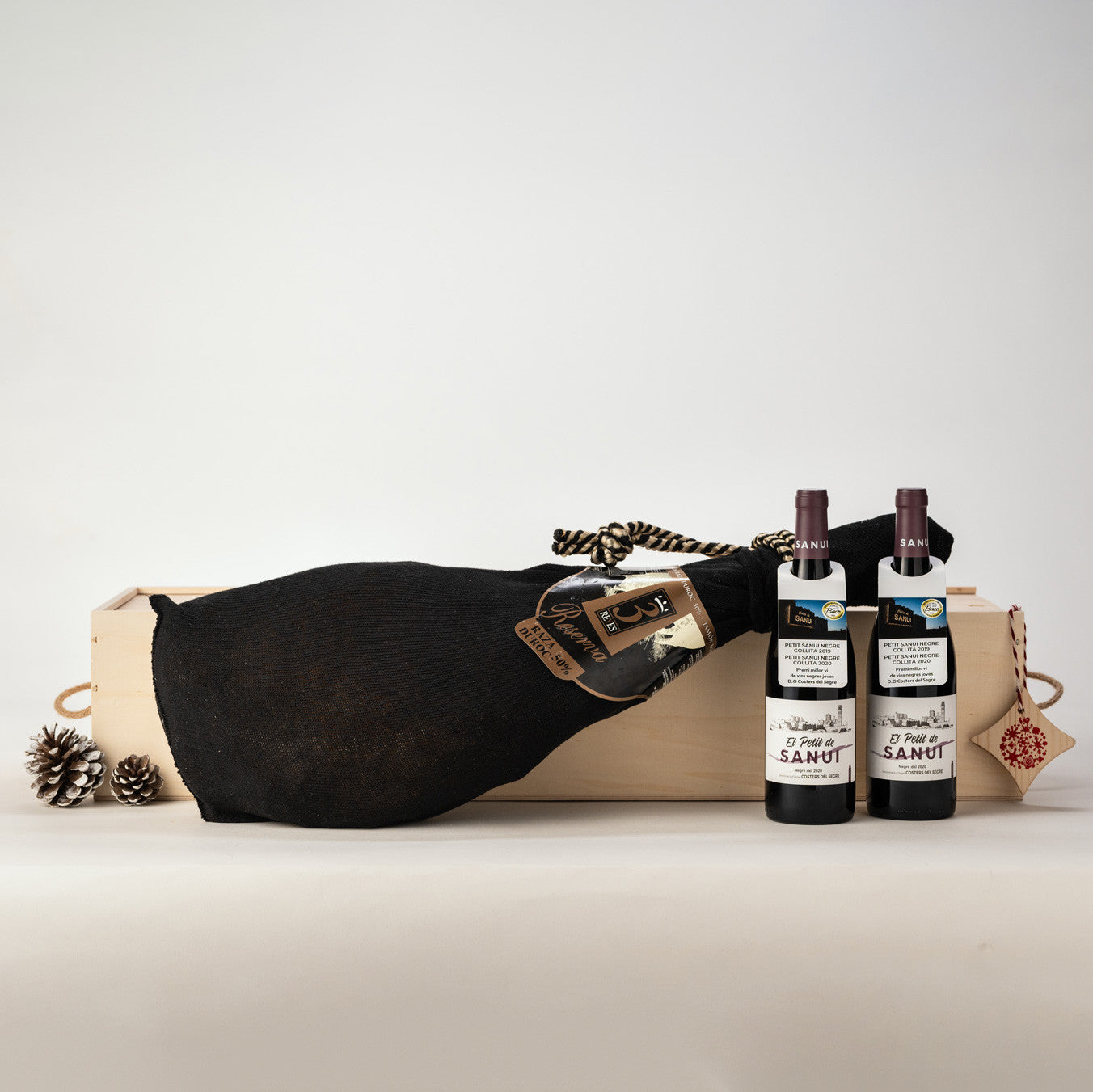 CR50-25 Pack pernil Duroc & 2 ampolles de vi